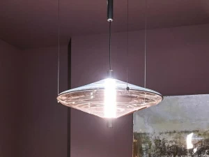 BAXTER Подвесной светильник с прямым светом в стекле