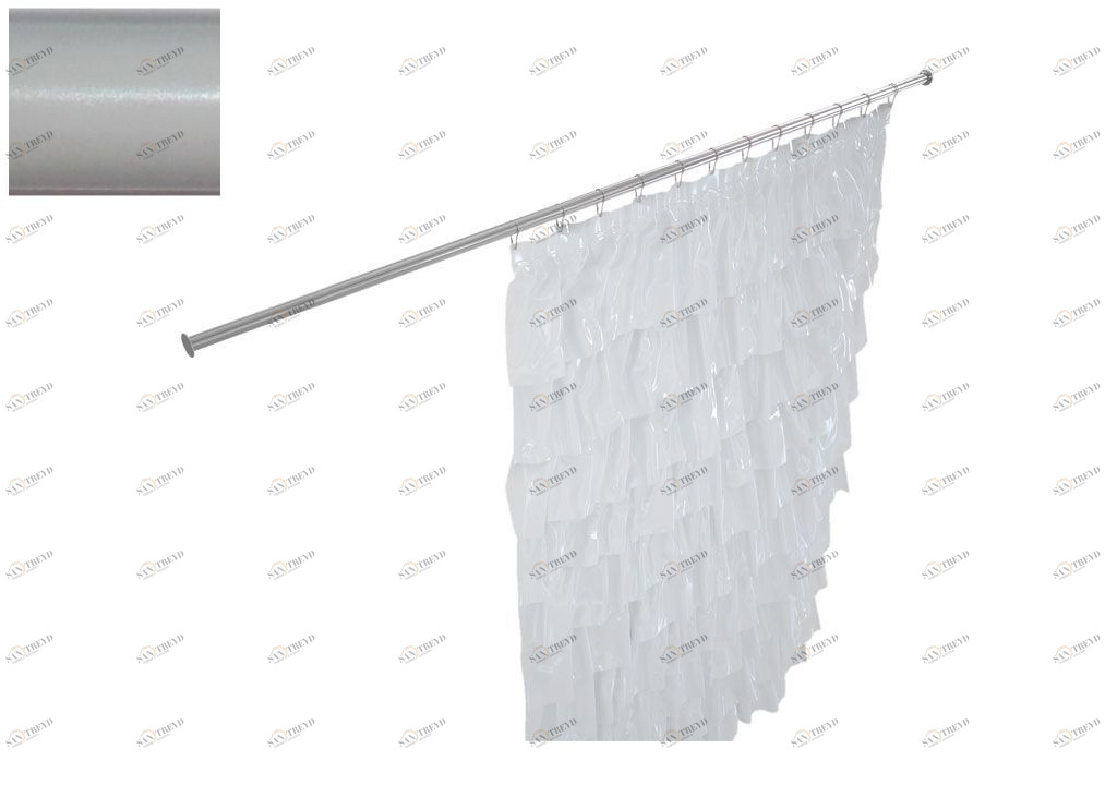 Карниз для ванны Aquanet прямой 200 белый 00241586