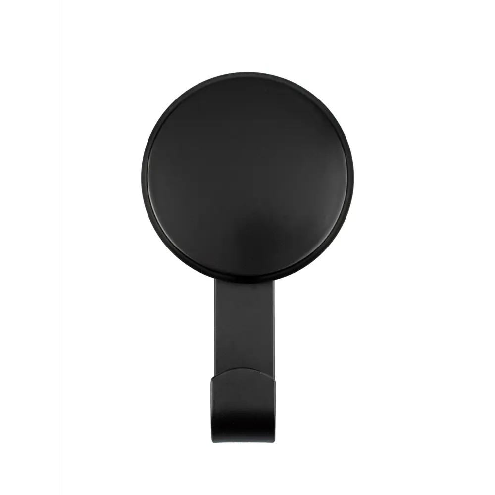 Держатель для полотенец Аквалиния крючок цвет черный Черный на липучке STLM-2002242 - Вид №1