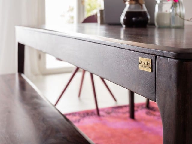 Прямоугольный обеденный стол из грецкого ореха KARE Design ARCH-00037082 - Вид №2