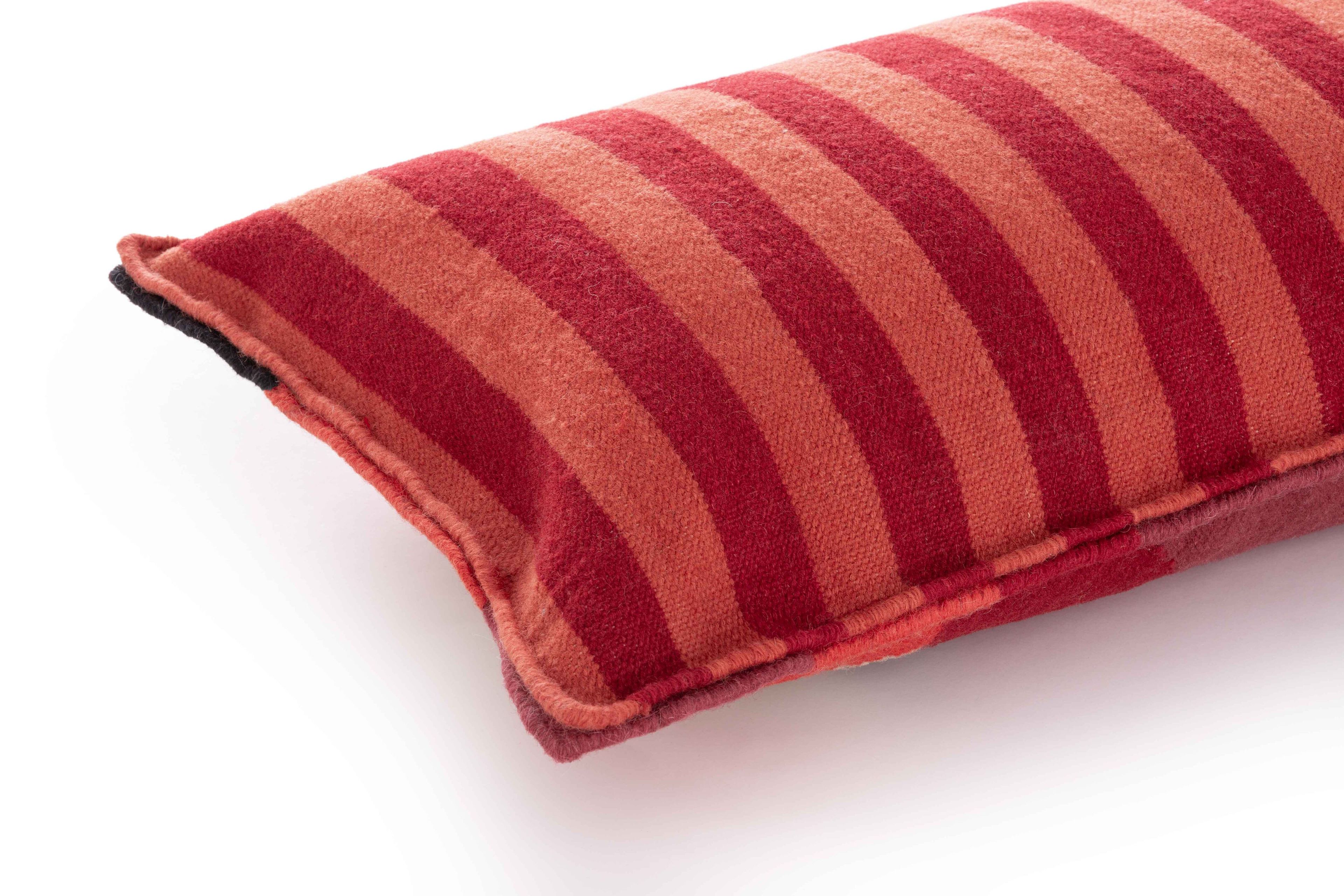 Съемная шерстяная подушка с геометрическим рисунком GAN Vanguardias ARCH-00072484 - Вид №5