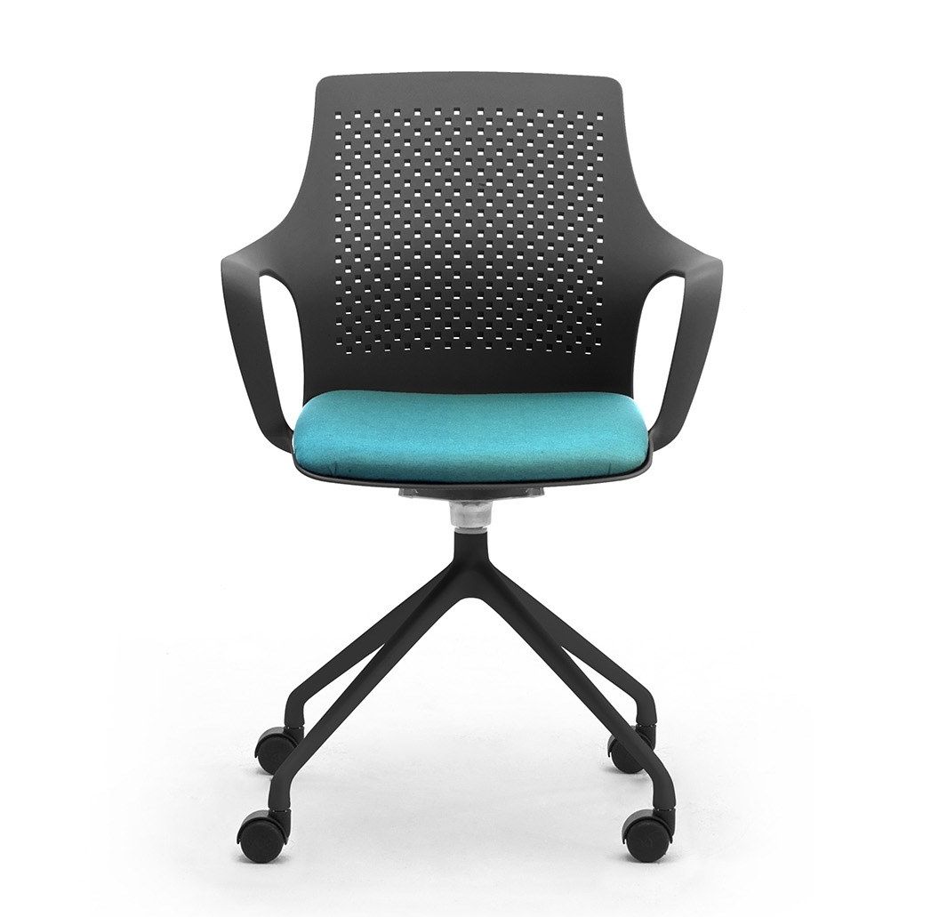 Вращающееся офисное кресло из полипропилена с подлокотниками Leyform Ipa ARCH-00105667 - Вид №3