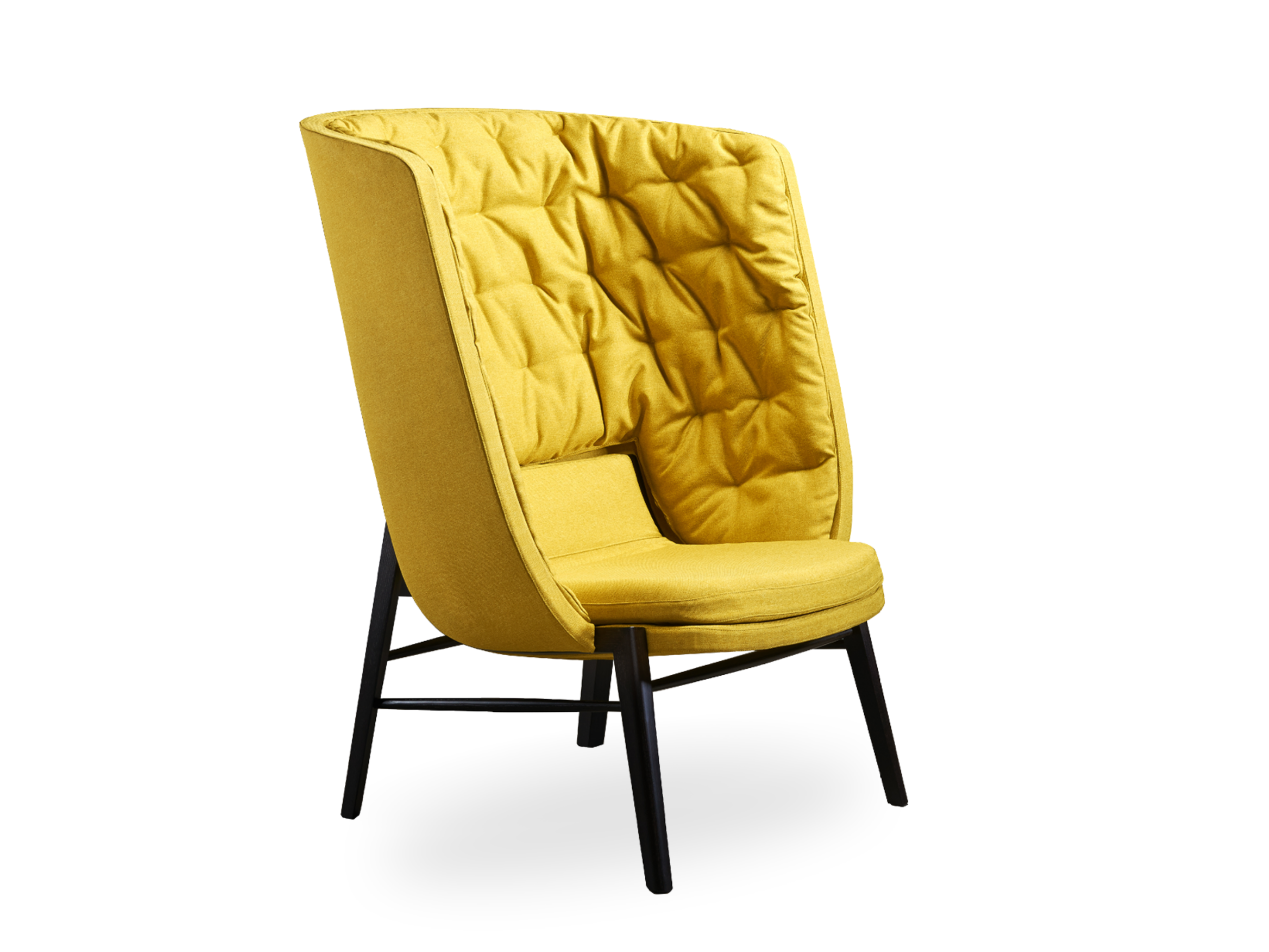 Кресло с высокой спинкой ROSSIN Cleo Wood ARCH-00053244