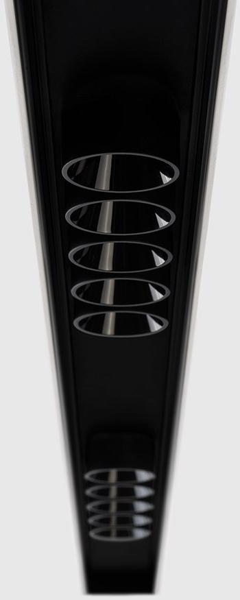 Arkoslight Алюминиевый подвесной светильник прямого света в современном стиле Black foster suspension sun-id-1465907 - Вид №2