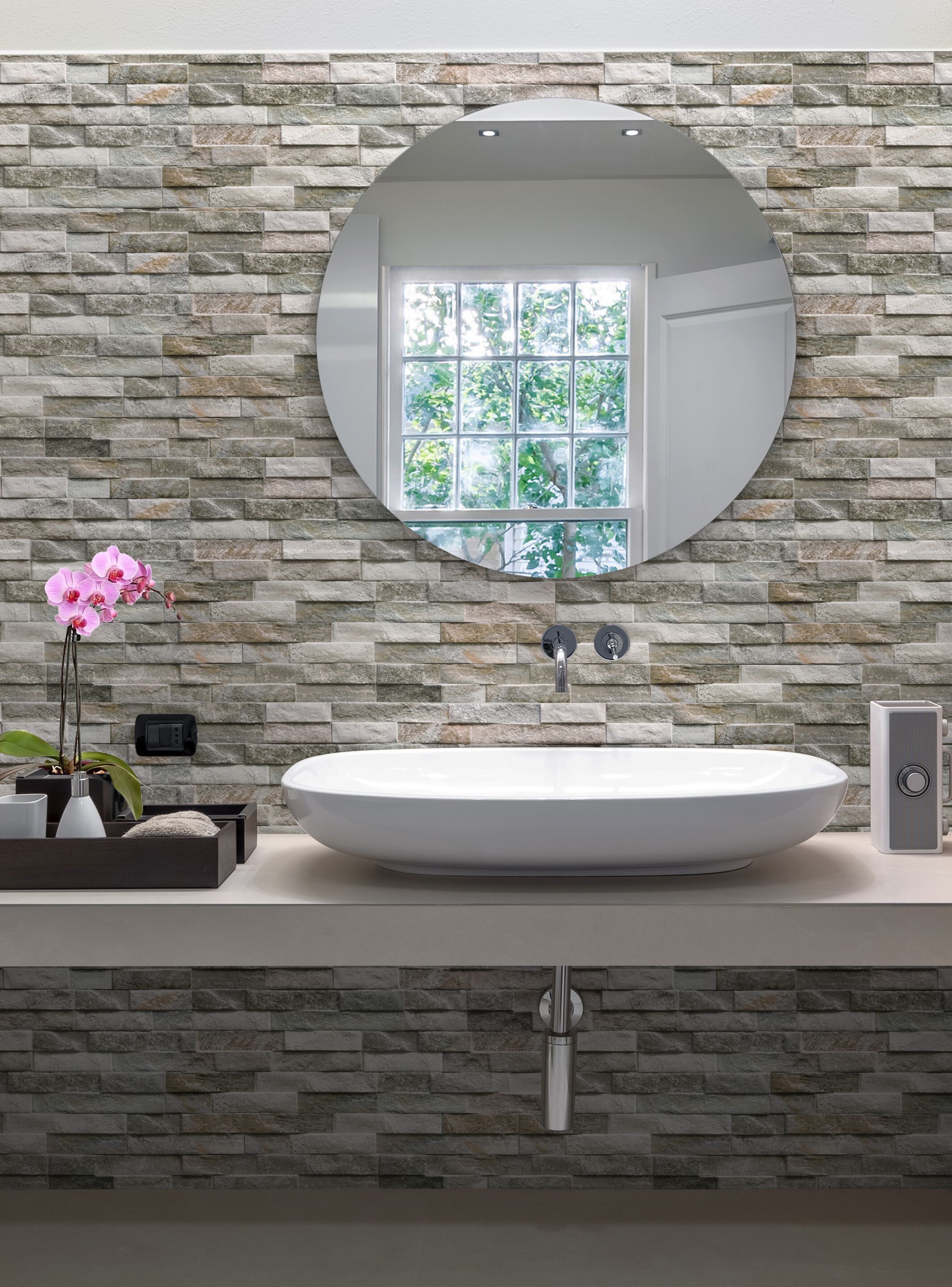 Керамогранит с эффектом камня KERADOM ROCK ARCH-00131833 - Вид №9