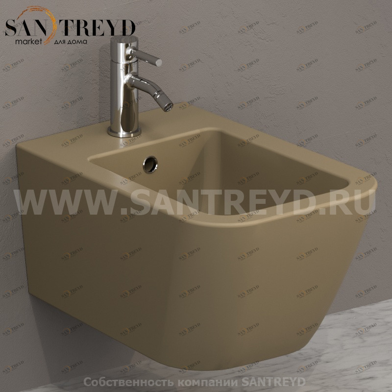 STS10PA Биде подвесное STONE Ceramica Globo