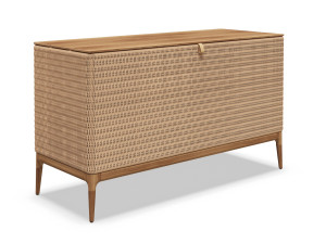 Плетеный садовый контейнер