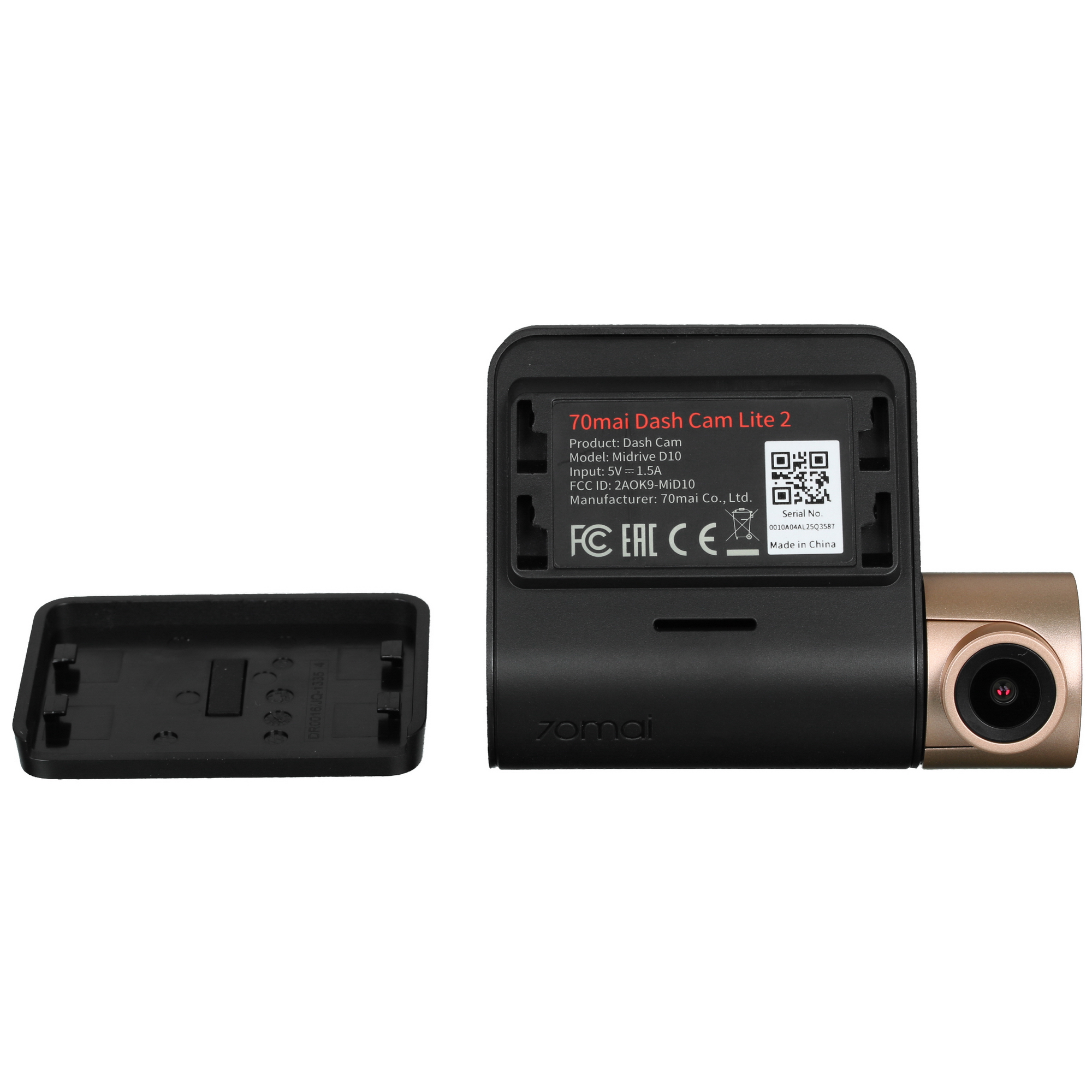 9908204 Видеорегистратор 70mai Dash Cam Lite 2 STDN-0092132 - Вид №6