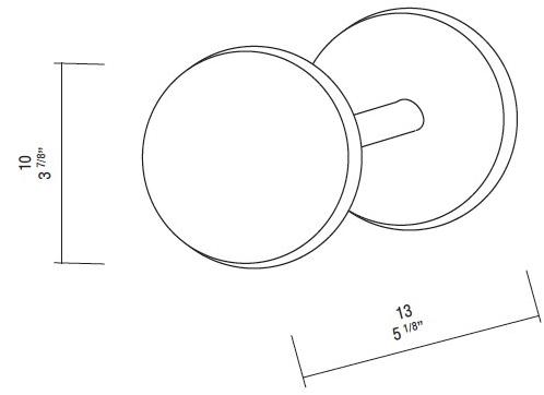 RIFRA Держатель для туалетной бумаги из Corian и нержавеющей стали sun-id-1408846 - Вид №4