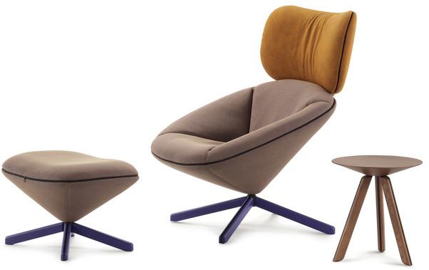 Sancal Кресло из ткани с 4 спицами и подголовником Tortuga sun-id-1500558 - Вид №3