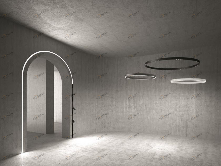 Artemide Светодиодный подвесной светильник прямого света из алюминия A.24 sun-id-1429276