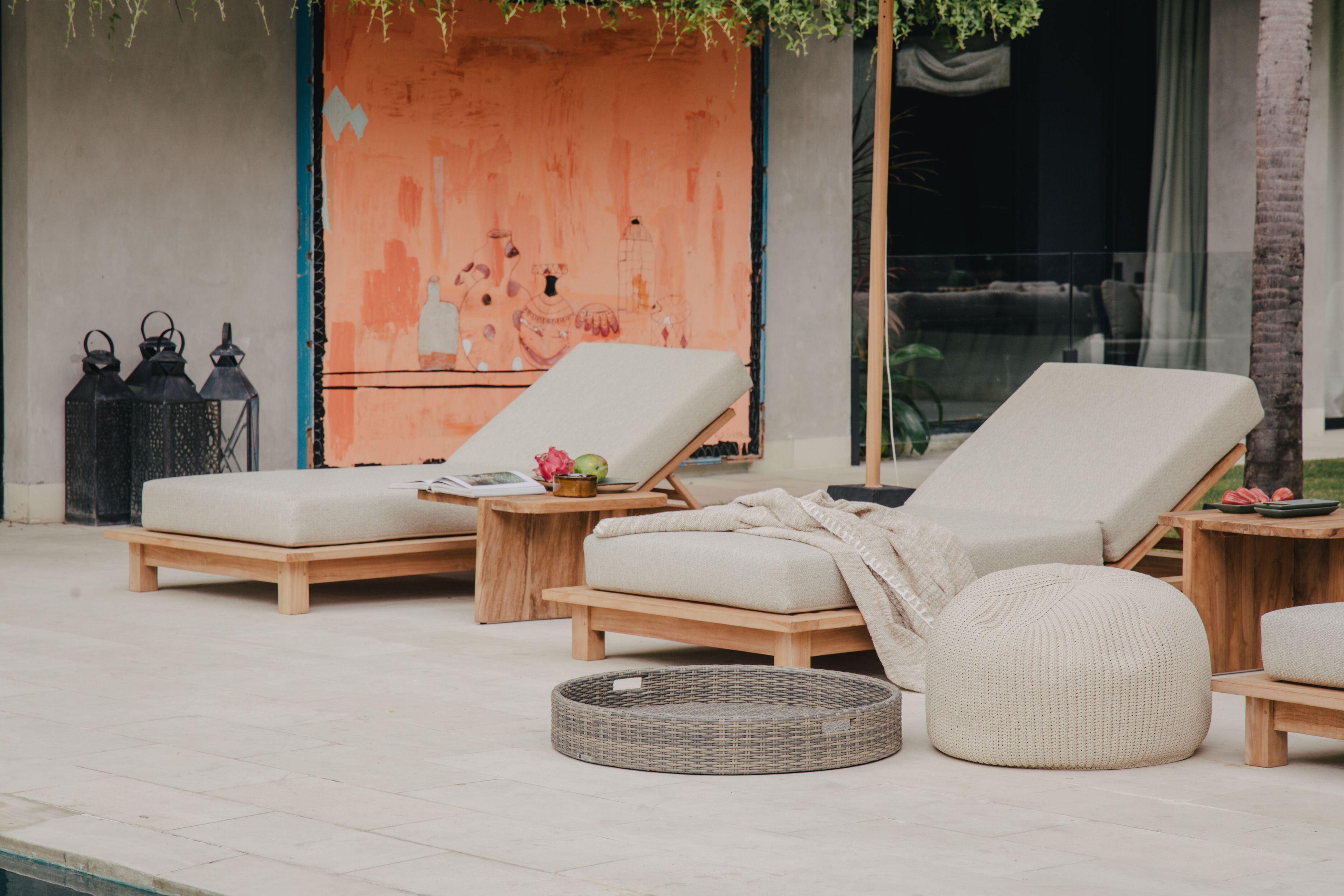 Круглая веревка сад пуфик cbdesign Виареджо ARCH-00074737 - Вид №9