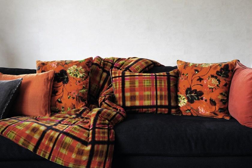 Élitis Прямоугольная подушка из хлопка со съемным чехлом Loch sun-id-1471171 - Вид №2