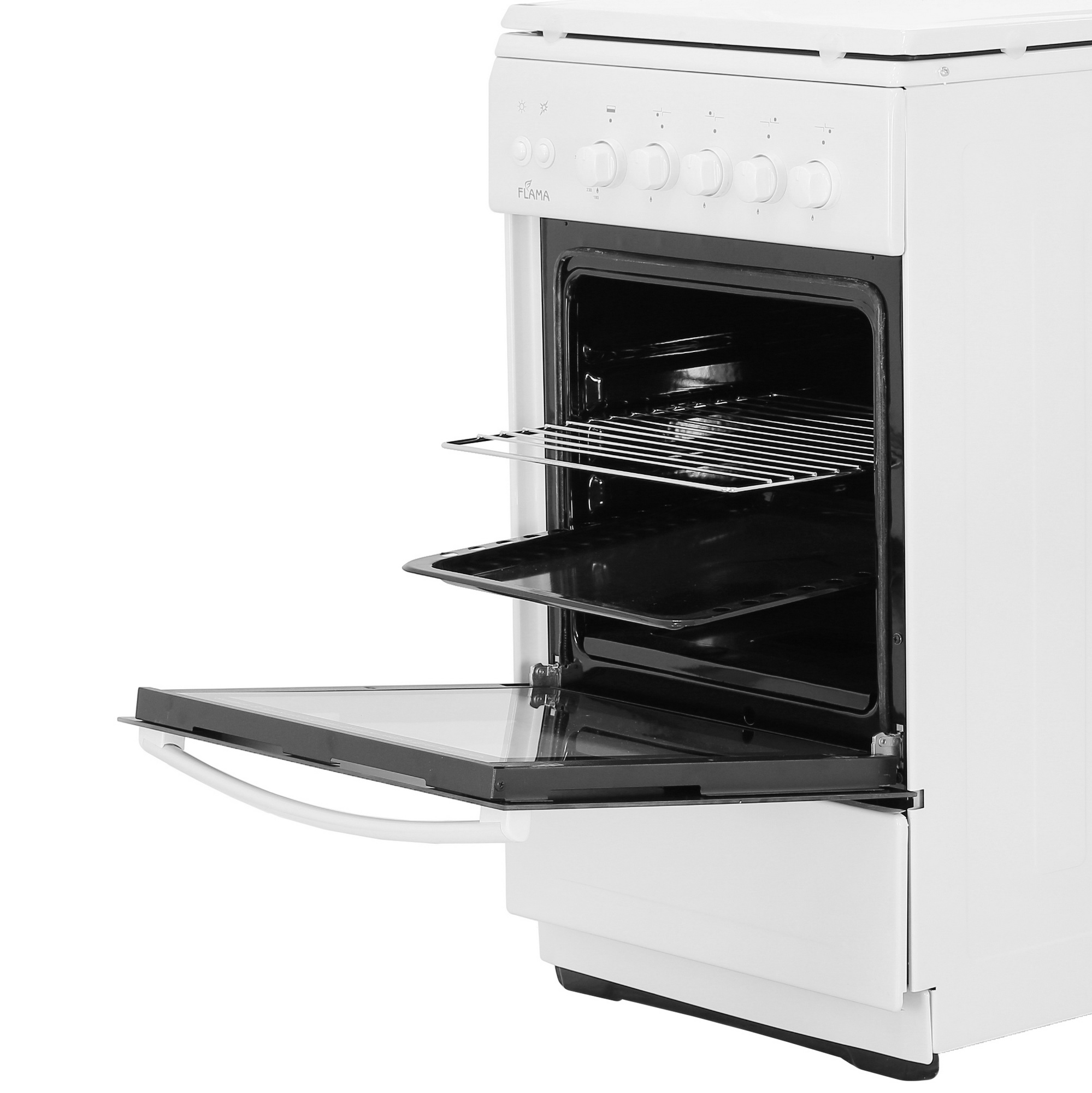 9973271 Газовая плита Flama LFG 24244 W белый Flama group STDN-0076671 - Вид №5