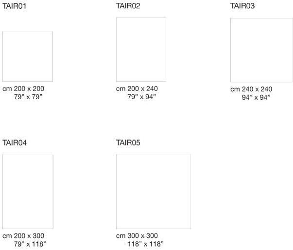 Paola Lenti Однотонный квадратный коврик для улицы High tech sun-id-1480095 - Вид №5