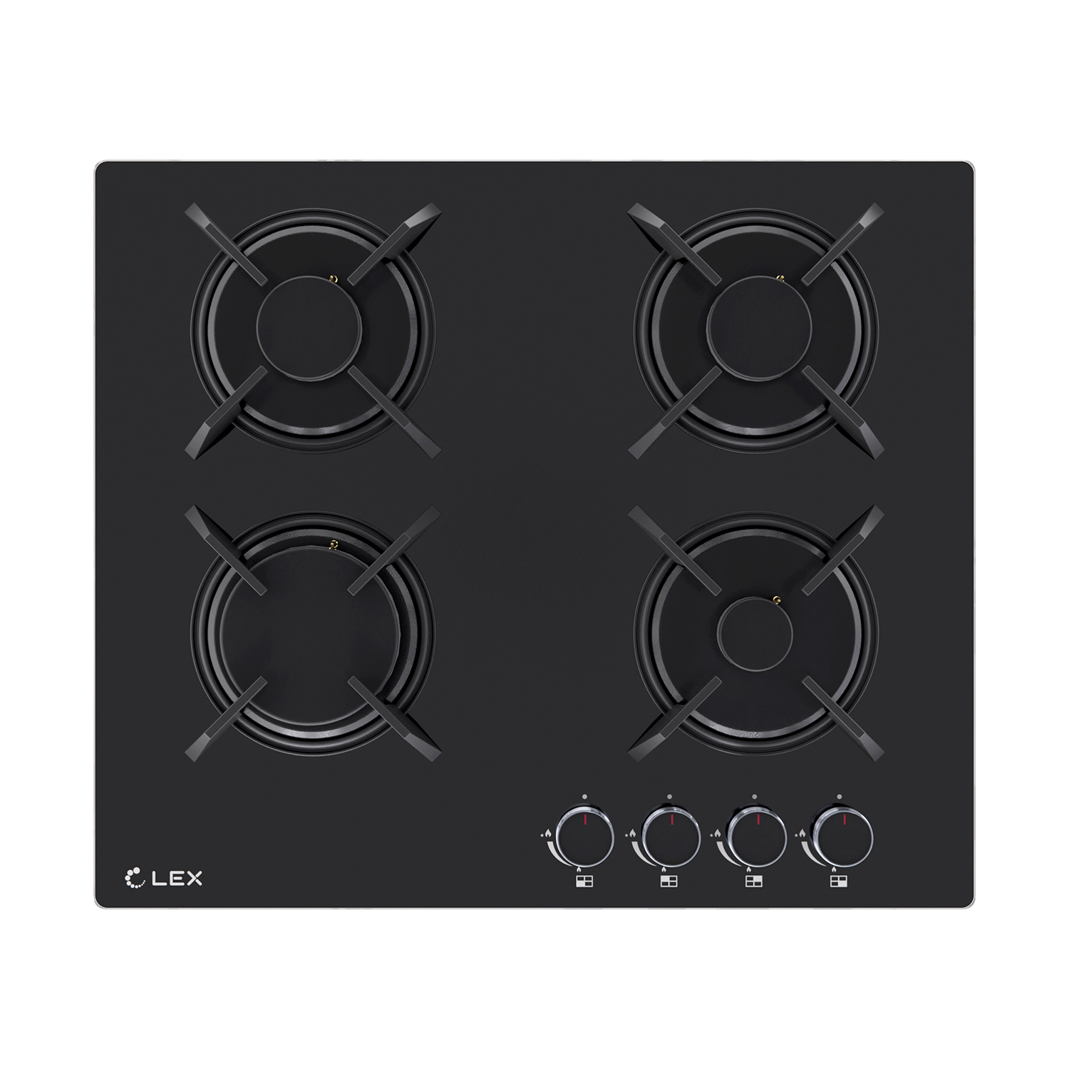 9246382 Газовая варочная поверхность LEX GVG 643 BBL STDN-0103995