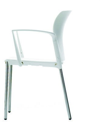 Quadrifoglio Стул полипропиленовый с подлокотниками College sun-id-1420427 - Вид №1