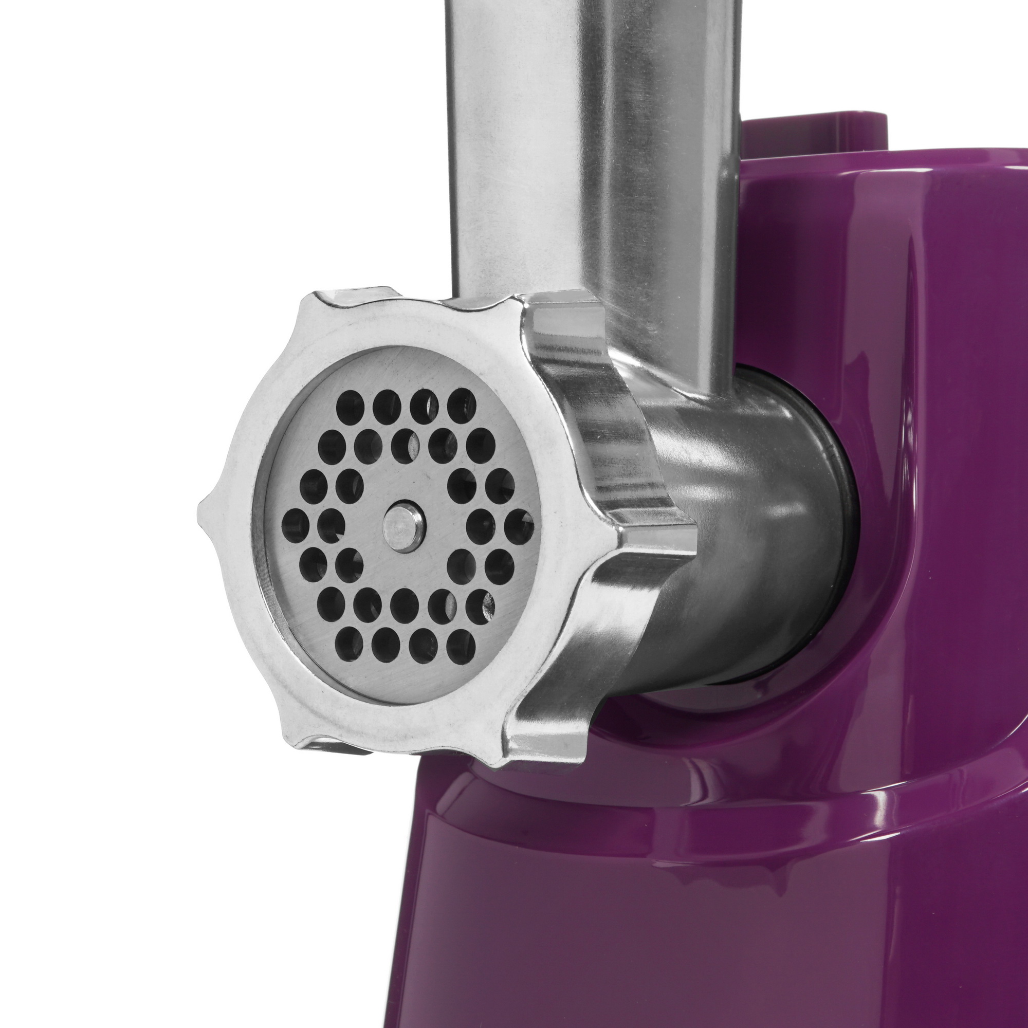 8167980 Мясорубка электрическая Oursson MG5550/SP фиолетовый STDN-0083120 - Вид №3