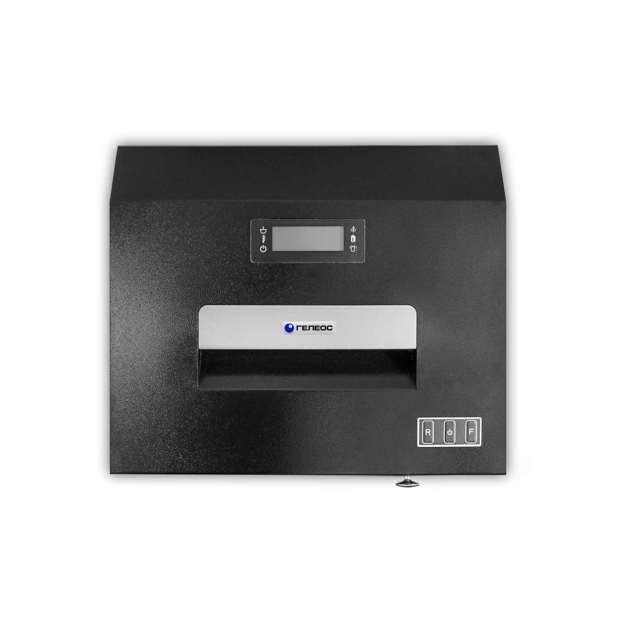 УО55-7 Уничтожитель документов , din p-7 (7 ур-нь секр.), фрагмент 0,8х2мм, 8-9 лист (70г/м2), 55 литров Гелеос Santreyd  - Вид №5