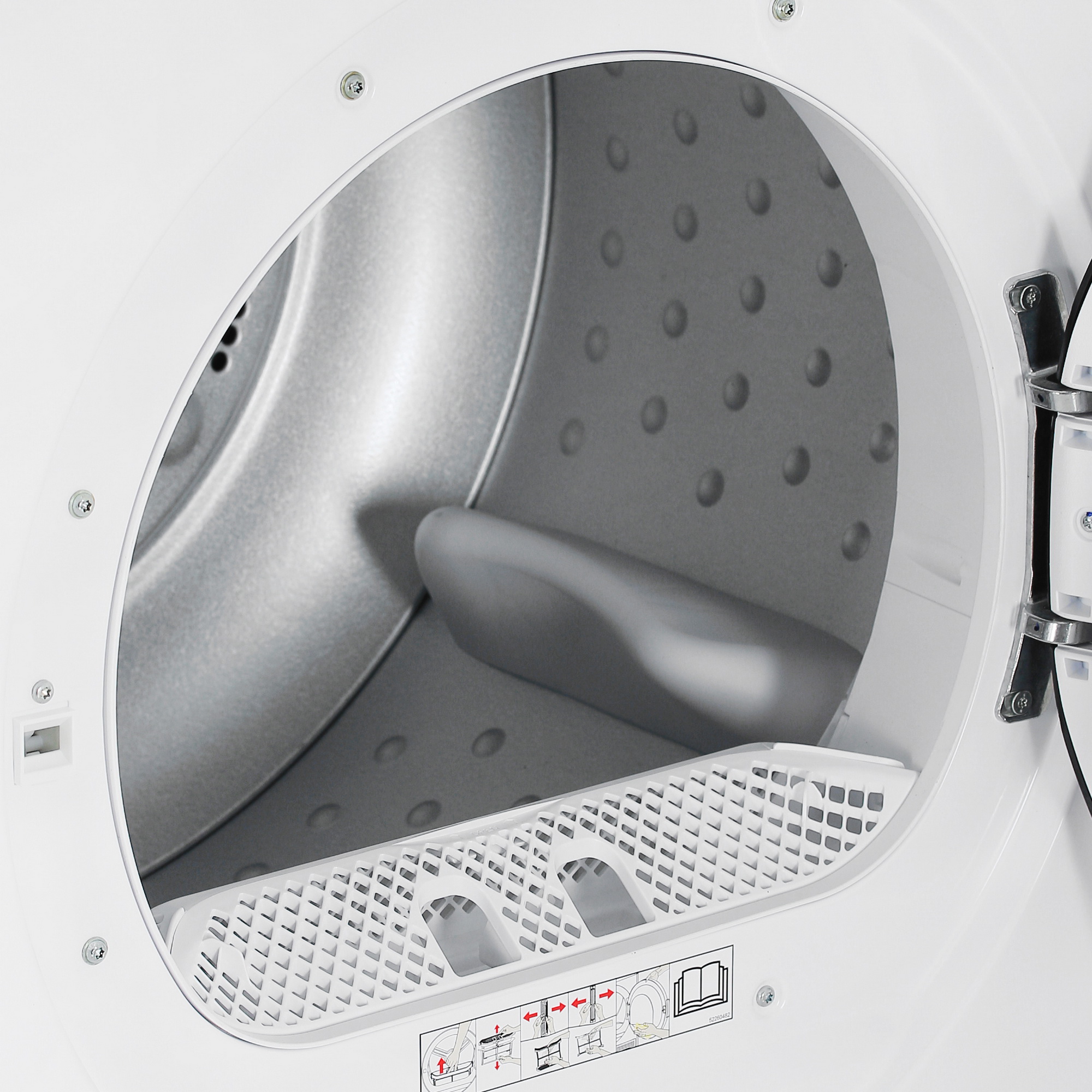 9039595 Сушильная машина DEXP DM-F7DVL/WB белый STDN-0011676 - Вид №7