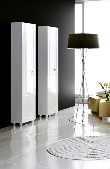 Инфинити пенал напольный, цвет белый  Inf.05.45 AQWELLA Infinity sun-id-277933 - Вид №1