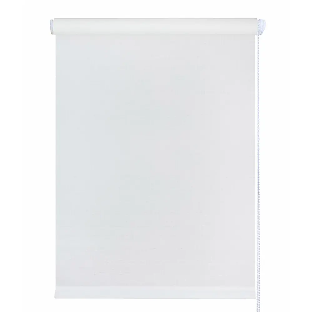 Штора рулонная Inspire Шантунг 50x160 см белая 89361001 STLM-2101467 Santreyd