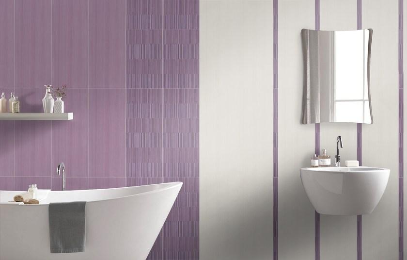 CERAMICHE BRENNERO Белая настенная плитка для дома Flou Mili - Вид №1