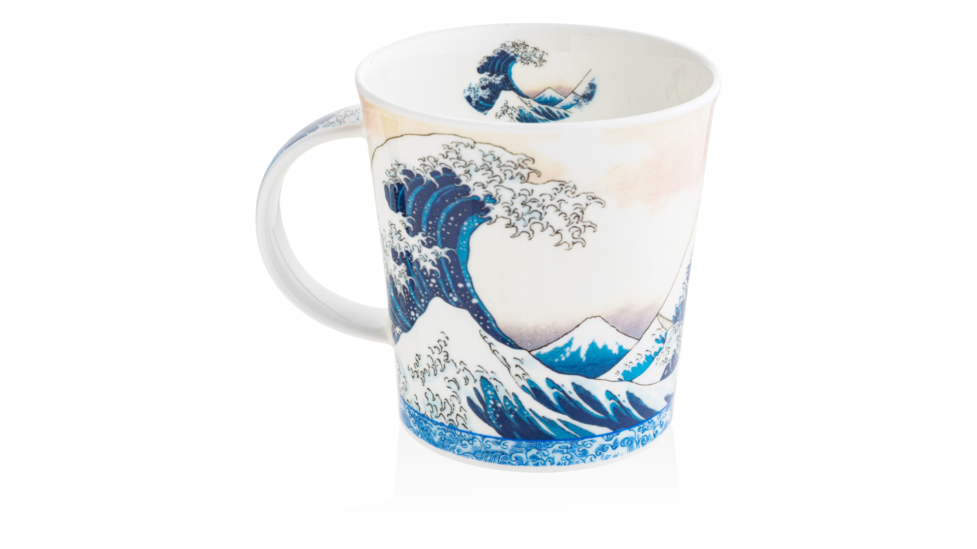 10671210 Dunoon Кружка Dunoon "Волны.Ломонд" 320мл Фарфор костяной  - Вид №2