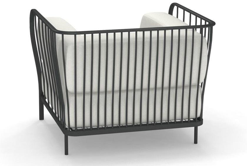 emu Садовое кресло из ткани с подлокотниками Cannolè 1080 - Вид №3