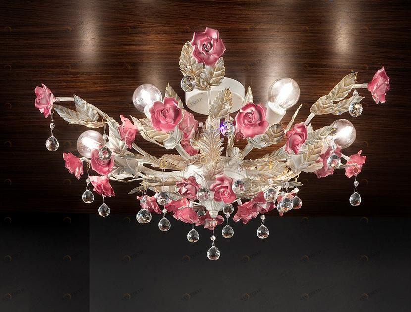 Masiero Металлический потолочный светильник прямого света Ceramic garden sun-id-1359141