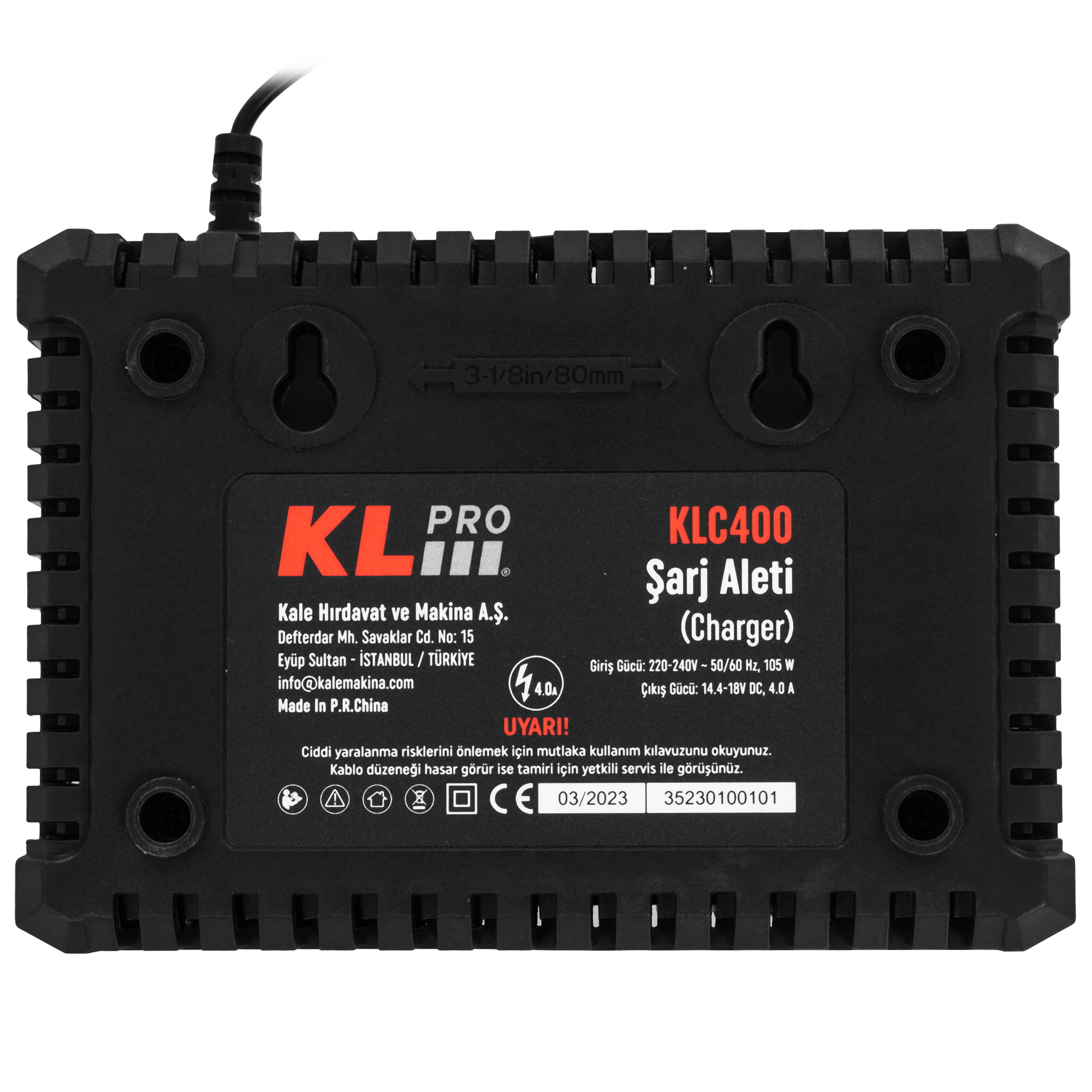 Зарядное устройство KLPRO  KLC400 9154012 STDN-0010336 - Вид №2