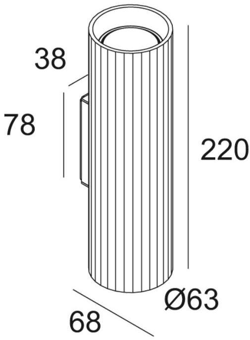 Delta Light Настенный светильник прямого и отраженного света Hedra sun-id-1483365 - Вид №1