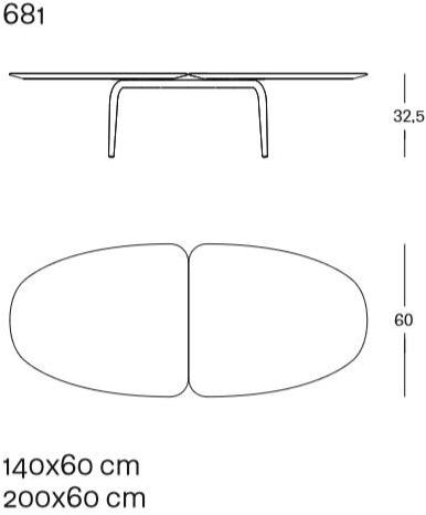 Zanotta Низкий мраморный журнальный столик  681  - Вид №9