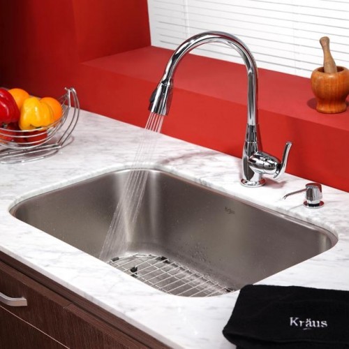 Кухонные смесители KPF-2230CH латунь krausru  - Вид №6