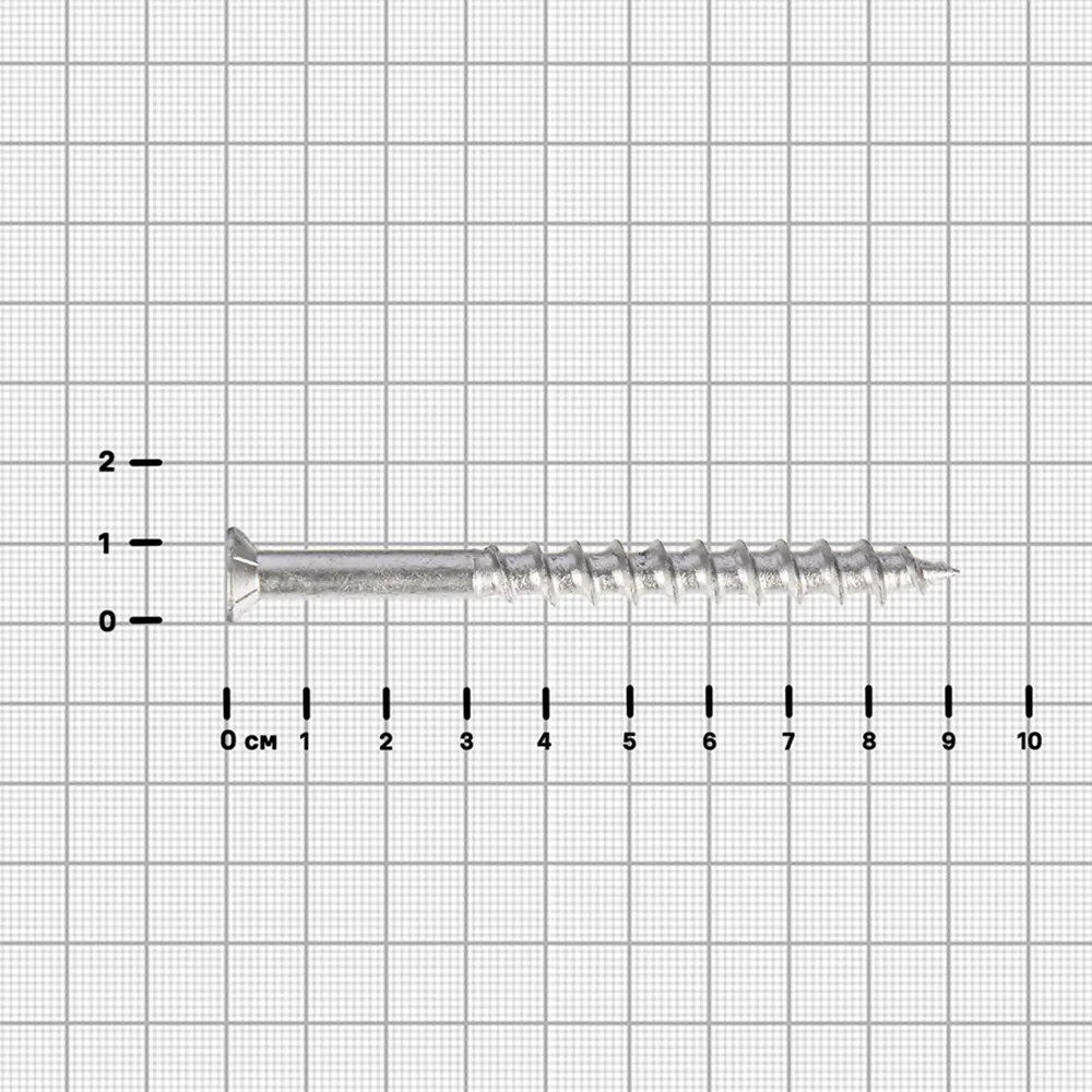 SORMAT Шуруп для газобетона 8×90 мм с антикоррозионной защитой 89371328 STLM-1490682 - Вид №2