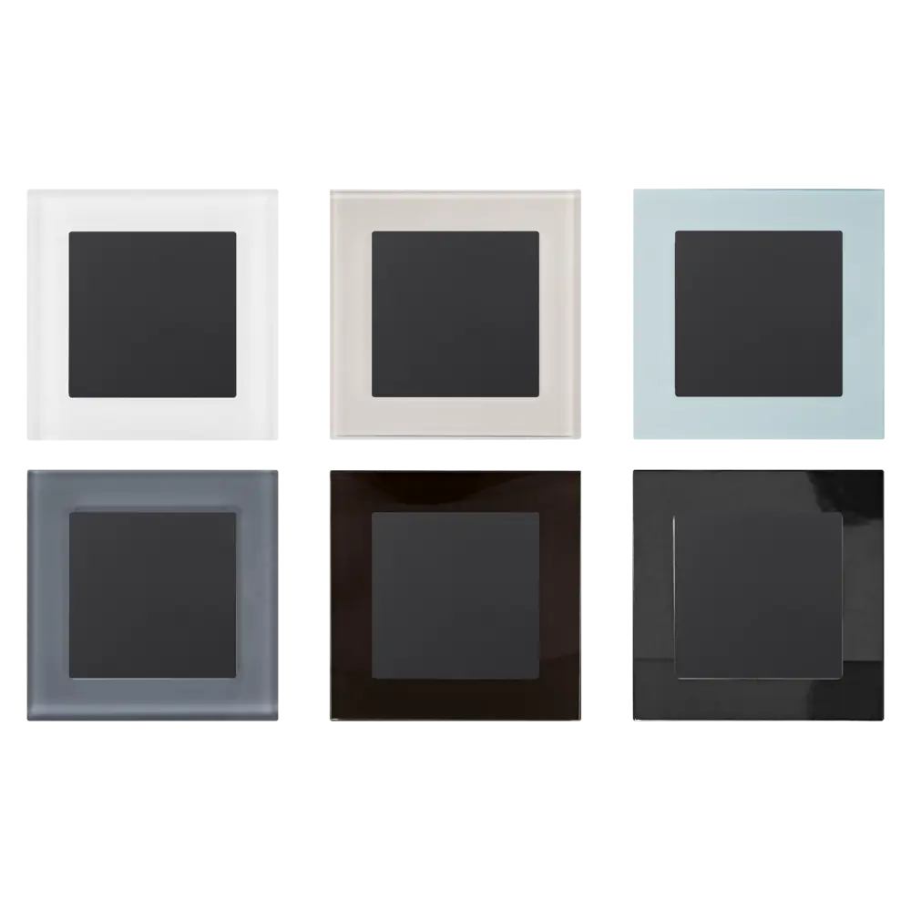 Werkel Выключатель одноклавишный встраиваемый матовый черный 17784032 Встраиваемые механизмы STLM-0008633 - Вид №1