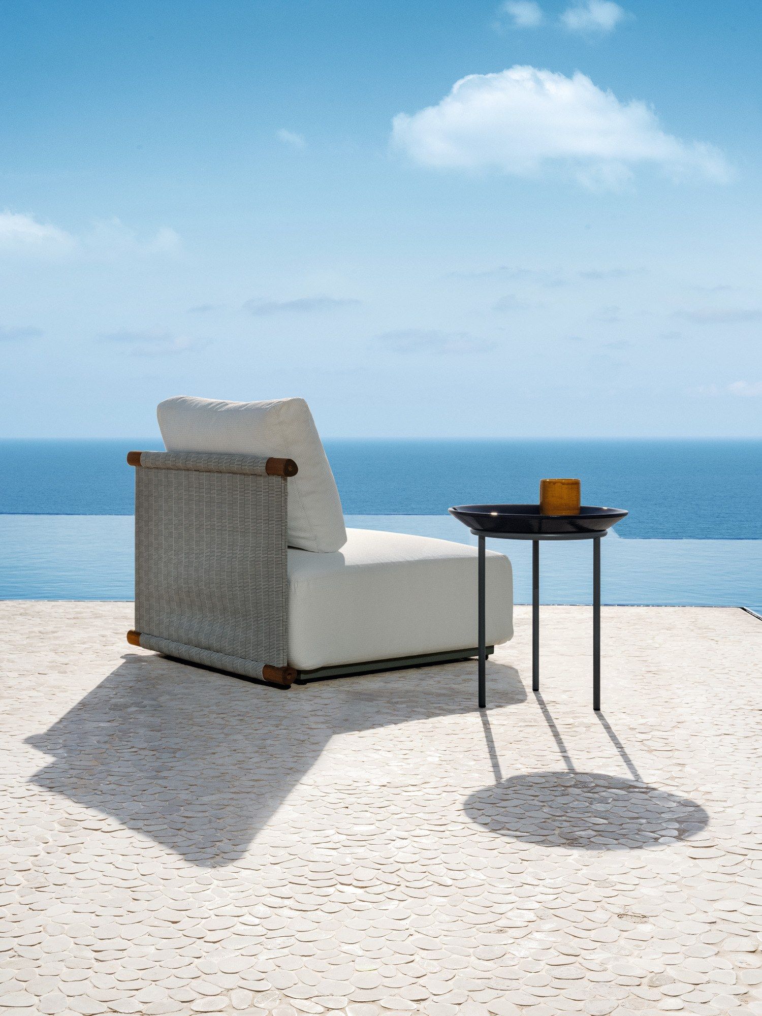 Тканевый модульный садовый диван Gervasoni Gervasoni Outdoor ARCH-00115583 - Вид №8