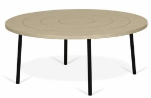 TemaHome Низкий круглый журнальный столик из мдф Ply 9003.628733
