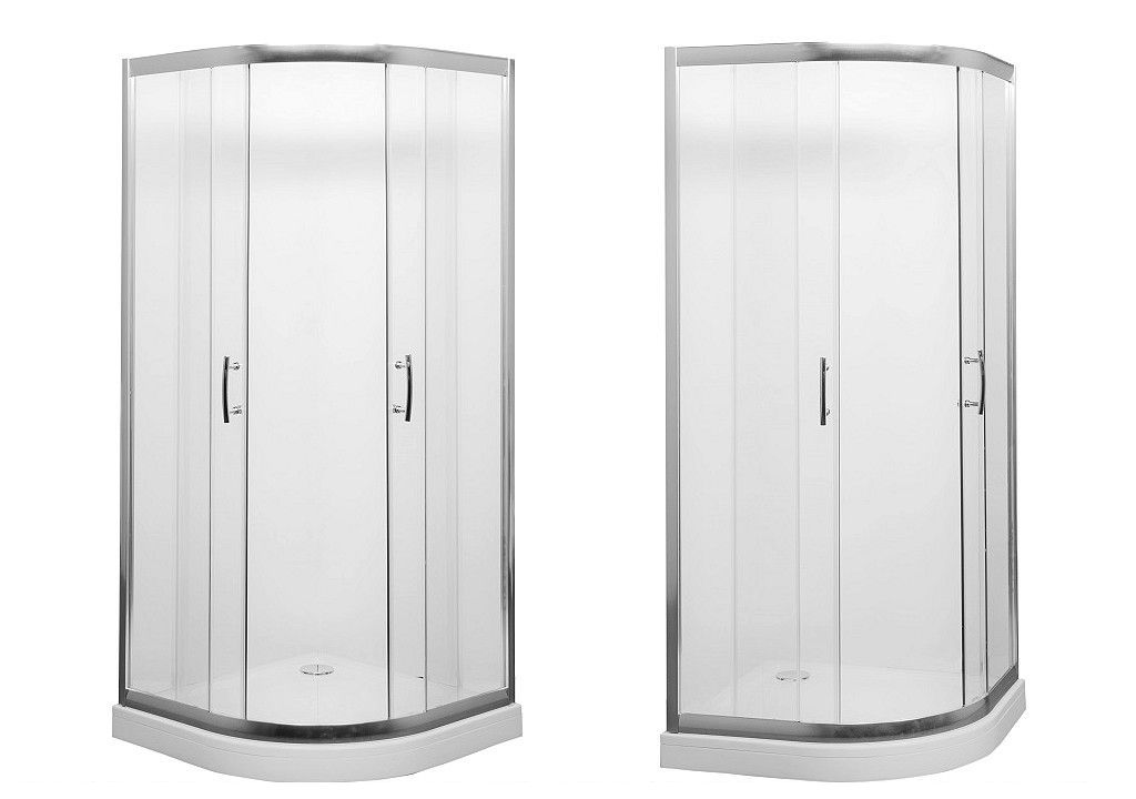 Душевой уголок Aquanet Alfa NAA2142 100x100, R550, прозрачное стекло 00185040 - Вид №1