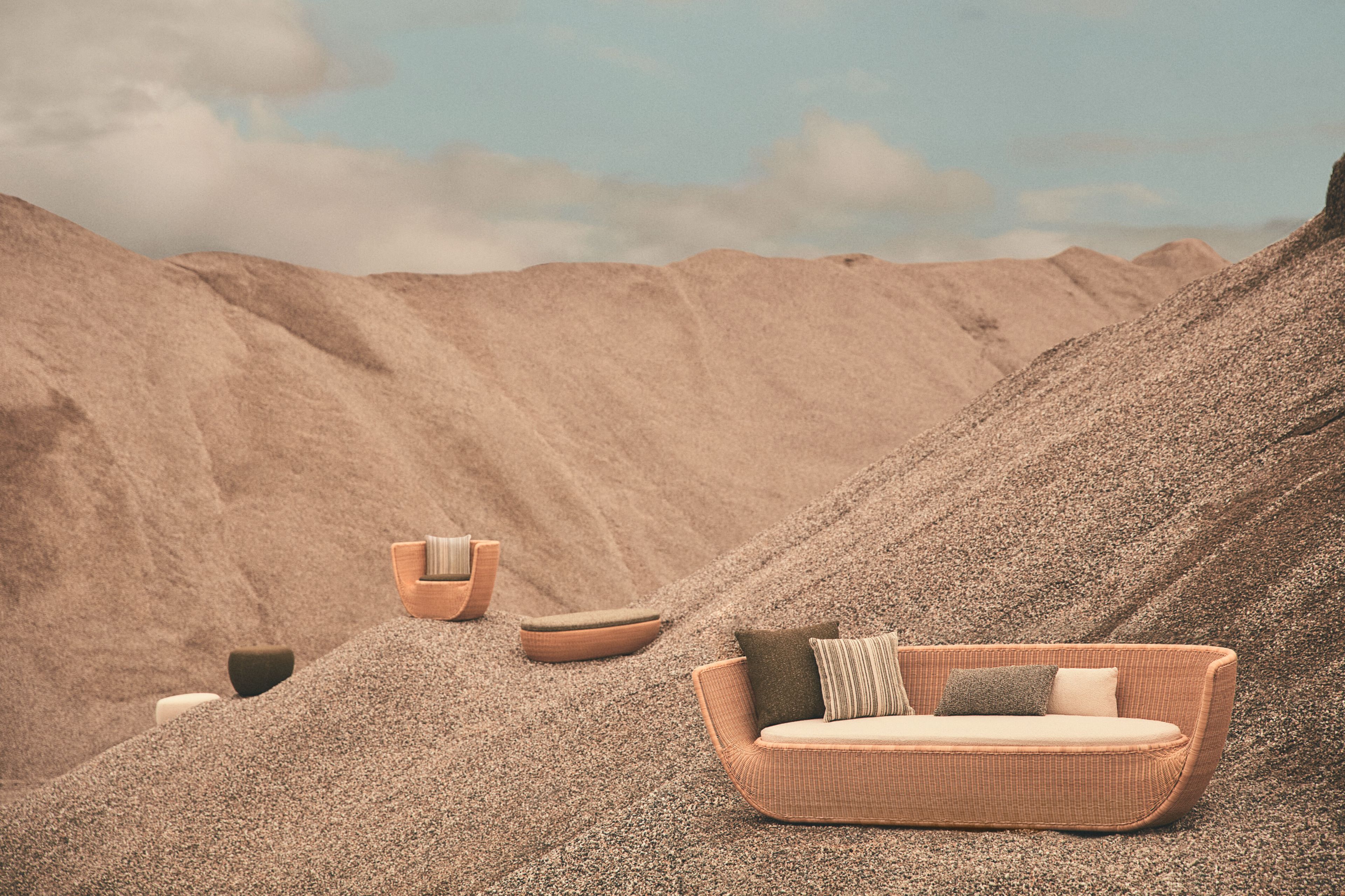 Садовая скамейка из ПВХ DE PADOVA Afternoons ARCH-00135906 - Вид №1