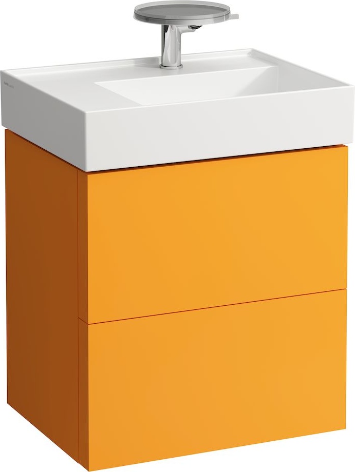 H8103350201121 Раковина с полочкой слева, со специальным скрытым сливом LAUFEN PRO - Вид №4