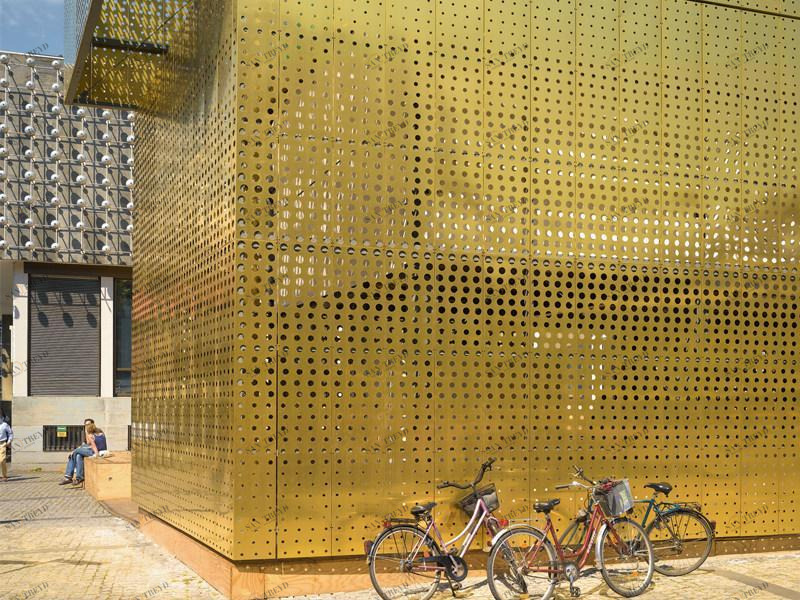 KME Architectural Solutions Перфорированный лист для облицовки фасада Tecu® design sun-id-1371222