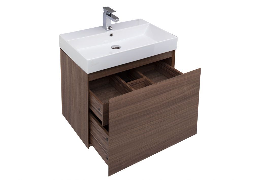 Тумба с раковиной Aquanet Нью-Йорк 70 орех 0020394600198207 - Вид №4