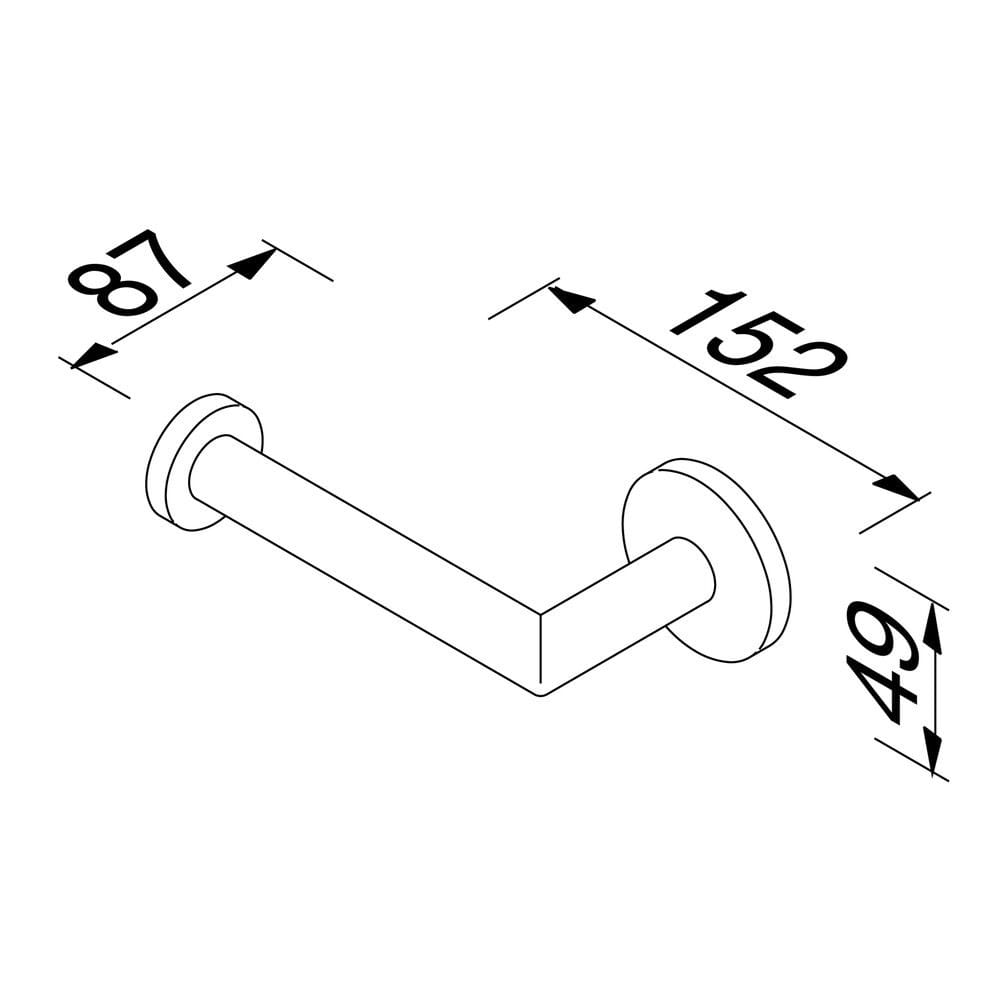 Держатель рулона из нержавеющей стали Geesa Nemox ARCH-00140435 - Вид №4