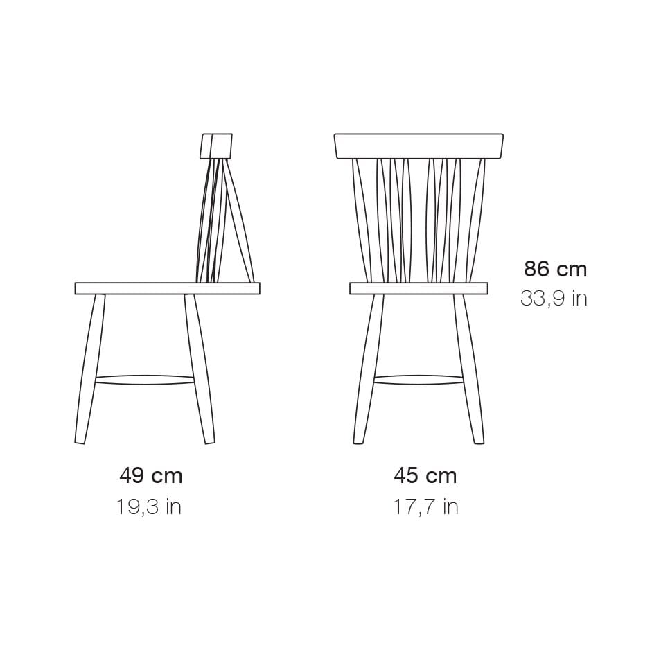 Стул из массива дерева Branca Lisboa R&B ARCH-00143702 - Вид №17