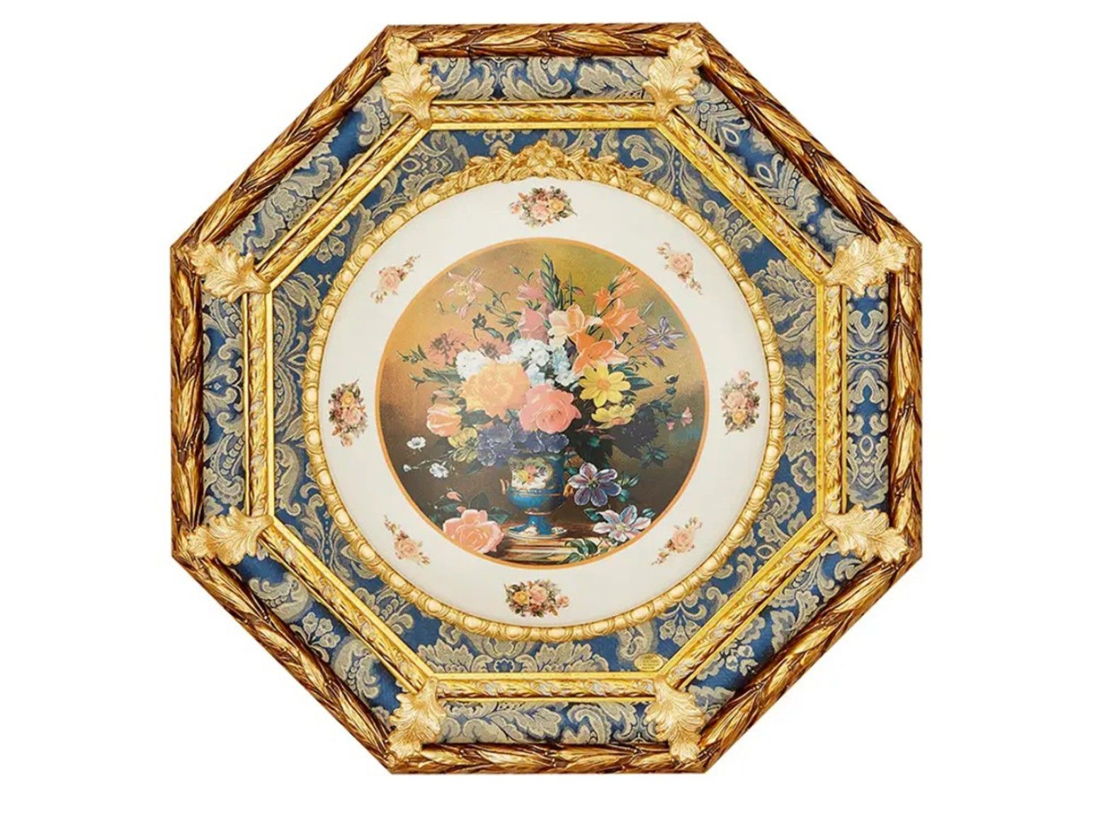 Картина с украшенной фарфоровой пластиной Italia Cornici T505 ARCH-00040425