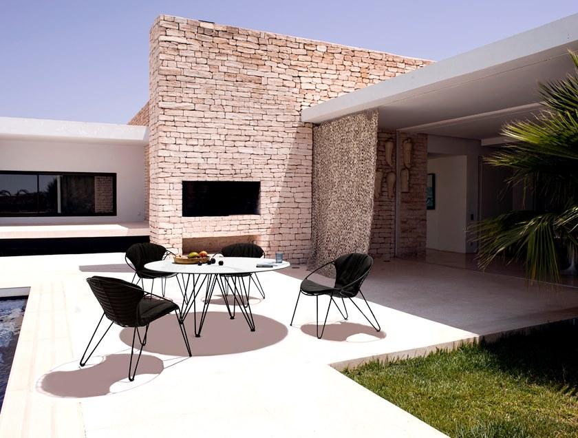 Joli Мягкое штабелируемое кресло из ткани Wire sun-id-1443426 - Вид №7