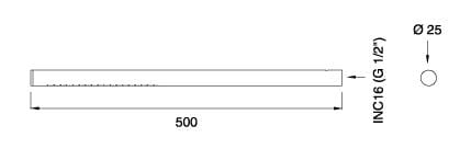 Душевая головка из нержавеющей стали CEADESIGN OPUS ARCH-00029783 - Вид №2