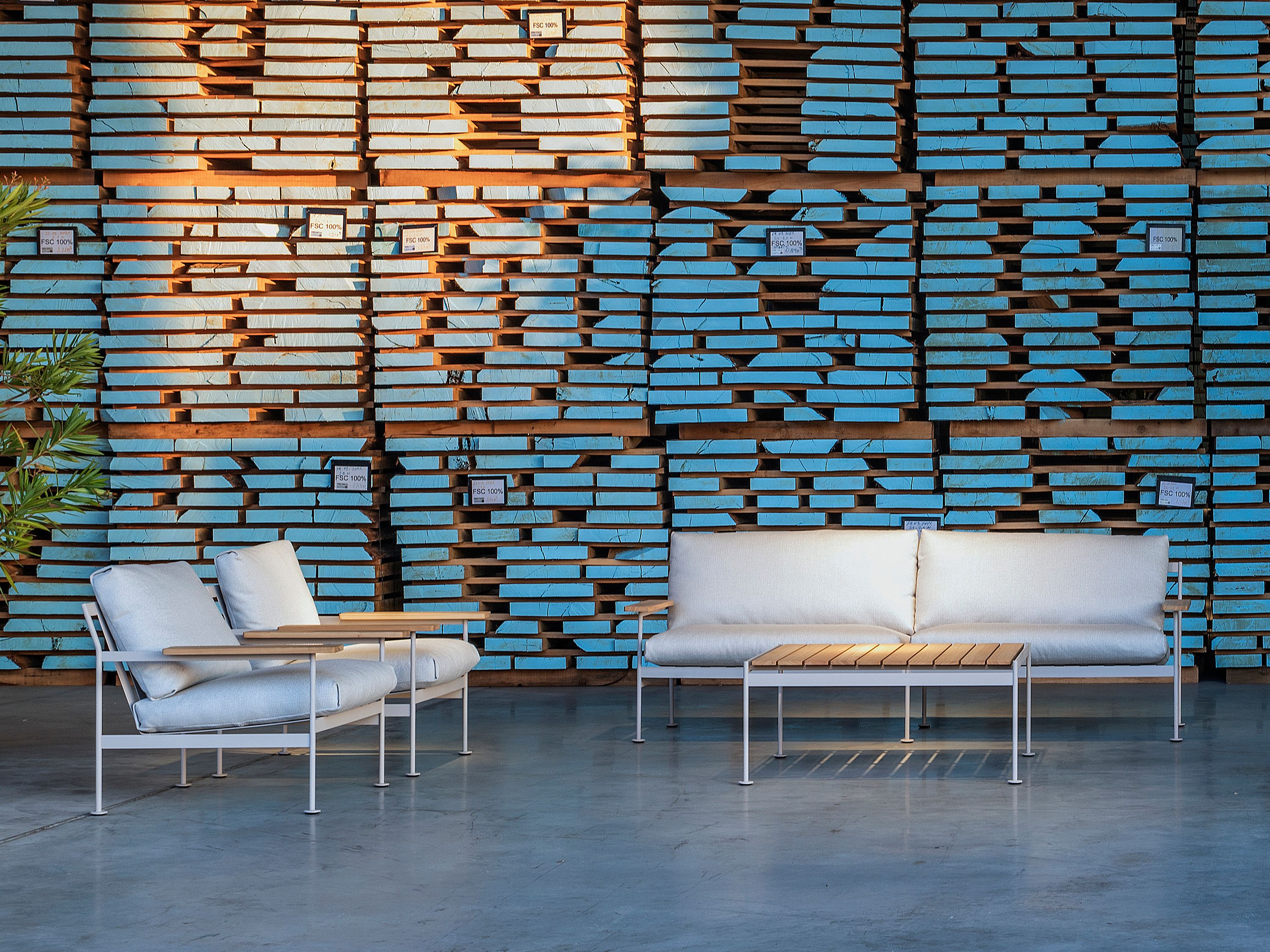 Съемное тканевое садовое кресло с подлокотниками prostoria Jugo ARCH-00054709 - Вид №1