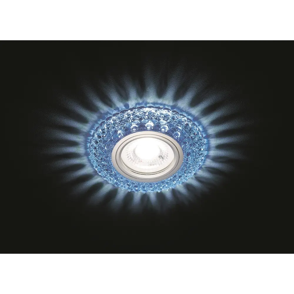 Светильник точечный встраиваемый S291 BL/WH 65 мм, 2.5 м², цвет голубой Ambrella light STLM-2070995 - Вид №7